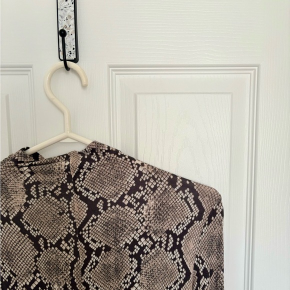 Aritzia Babaton Snake Print Turtleneck - Picture 5 of 5